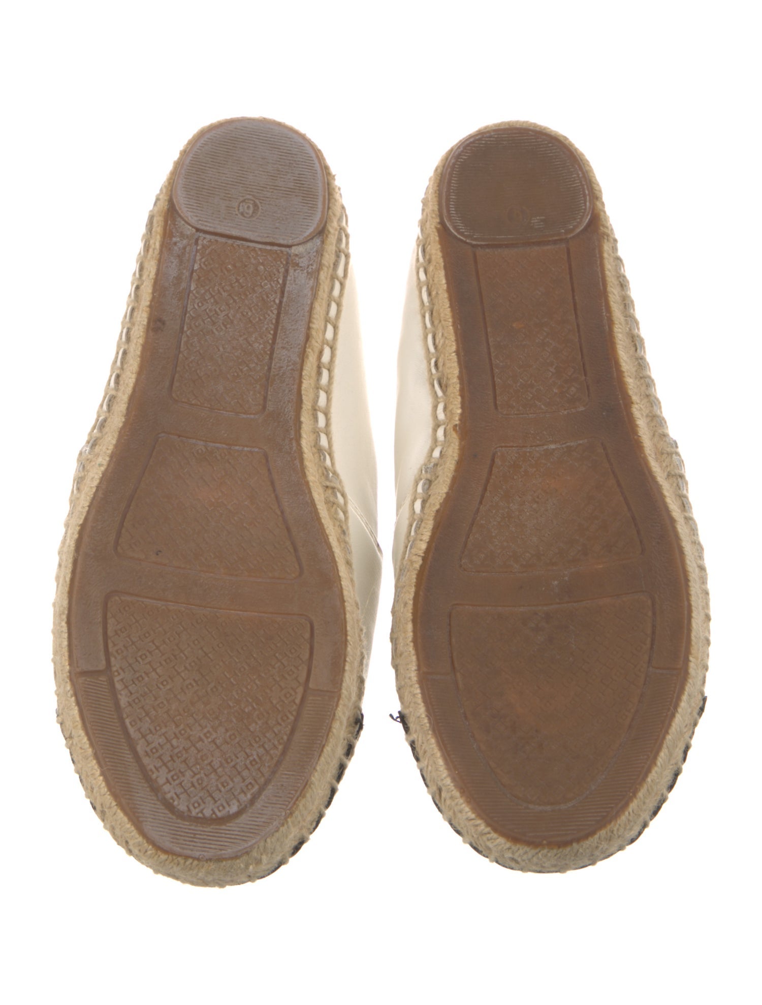 Tory Burch Leather Espadrilles
